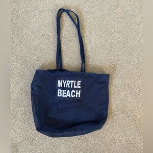Navy Blue Tote Bag